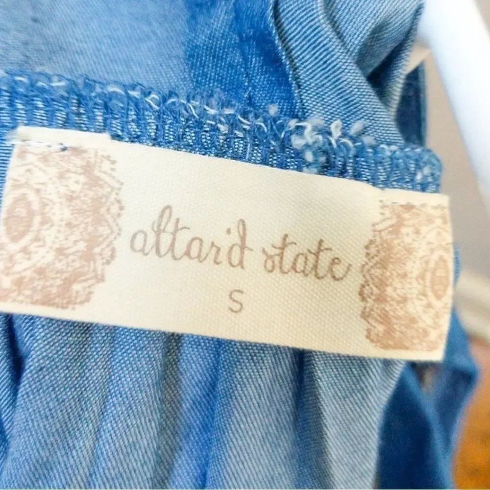 Altar'd State Blue Mini Dress - Picture 7 of 8